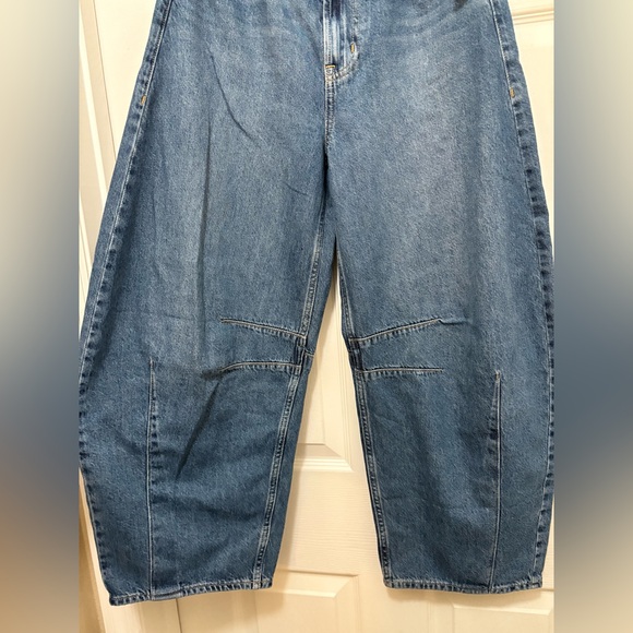 Gap NWT High Rise Horseshoe Jeans in Dark blue indigo - Picture 12 of 16